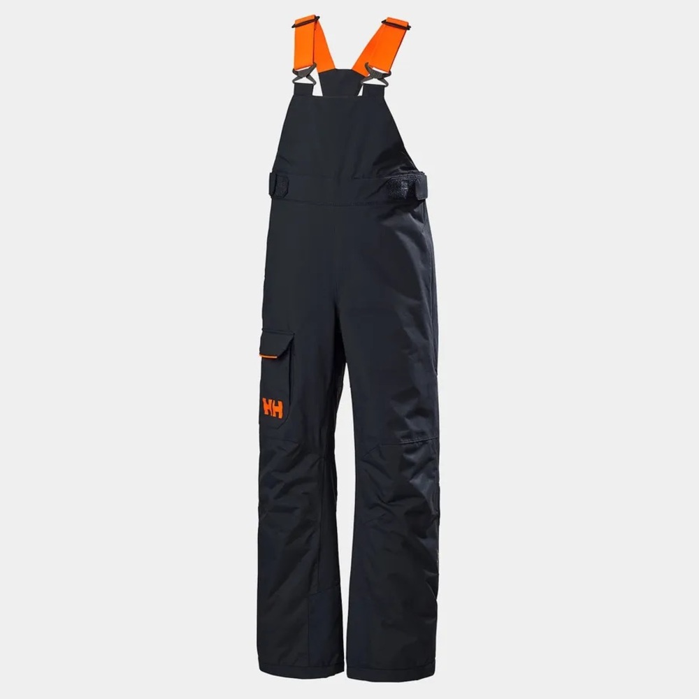 Helly Hansen Summit Bib Snow Pants, kids size 12/Navy Blue